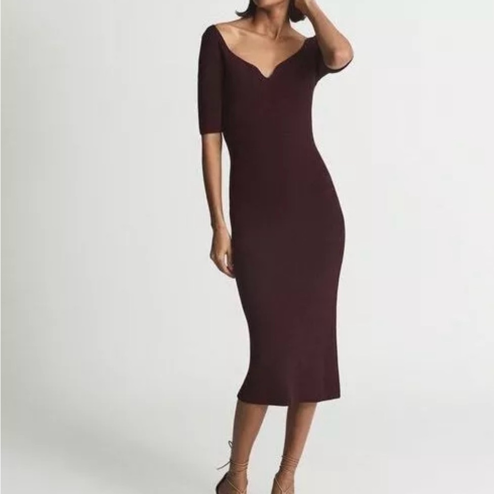 Reiss Olivia Midi bodycon dress - M - NWT